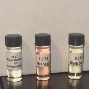 Glass Twist Top Tester Bottles Female Fragrance oils #5